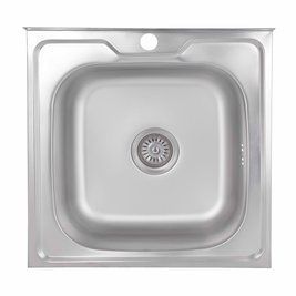 Кухонна мийка Brinex 5050 0,6 мм Satin (BRIN5050SAT06) SD00054100 фото