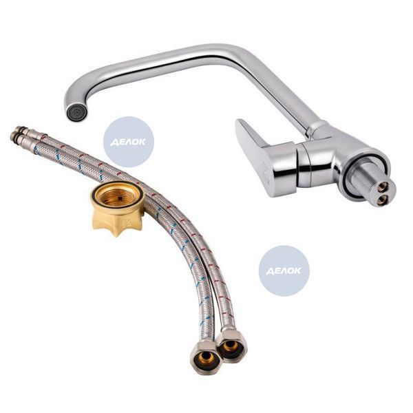 Змішувач для кухні Lidz Nicole 014F1 (k35) LDNIC014F1CRM22010 Chrome SD00028107 фото