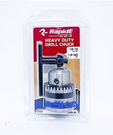 Патрон з ключем PREMIUM HEAVY DUTY DRILL CHUCK SET1.5-13MM, INCLUDED BLACK KEY, 1/2-20UNF НФ-00001175 фото