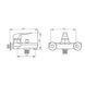 Смеситель для ванны Brinex 35B 006 SD00036352 фото 2
