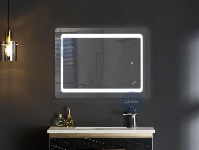 Дзеркало Mixxus TWEE MR09-80x60-Reverse з Led Touch, Anti-fog, димером, регулятором яскравості (MI6660) MI6660 фото