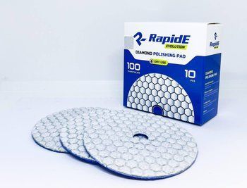 Алмазний гнучкий шліфувальний круг RapidE (черепашка) DRY USE/Сухе шліфування 100mm, зернистість 80 НФ-00002262 фото