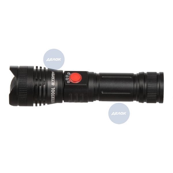 Ліхтар ручний Alu, 1200 LM, 3 режими, STORM INTERTOOL LB-0130 LB-0130 фото