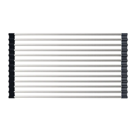 Килимок-сушарка для посуду Mixxus RAC-01.SUS BLACK на мийку з нерж. сталі SUS304 (MX1945) MX1945 фото