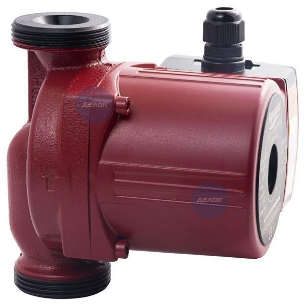 Насос циркуляционный 100Вт Hmax 6м Qmax 75л/мин &Oslash;1&frac12;" 130мм + гайки &Oslash;1" AQUATICA (774133) 774133 фото