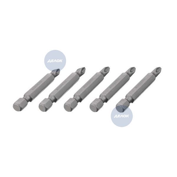 Комплект викруткових насадок, PH2, 1/4"&times;50 мм, ACR, S2, 5 од., STORM VT-0202 фото
