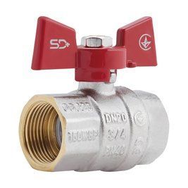 Кран кульовий Thermo Alliance Standart 3/4" ВР для води (метелик) SD602NW20PN40 SD00021324 фото