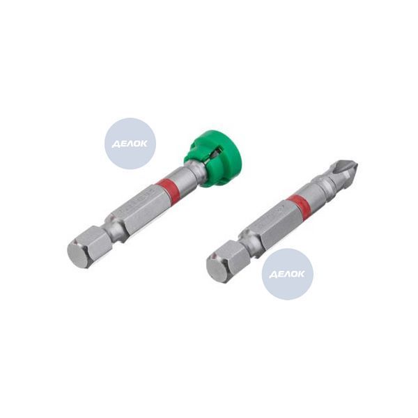 Комплект викруткових насадок, PH2 з обмежувачем, 1/4"&times;50 мм, S2, 2 од., STORM VT-0231 фото