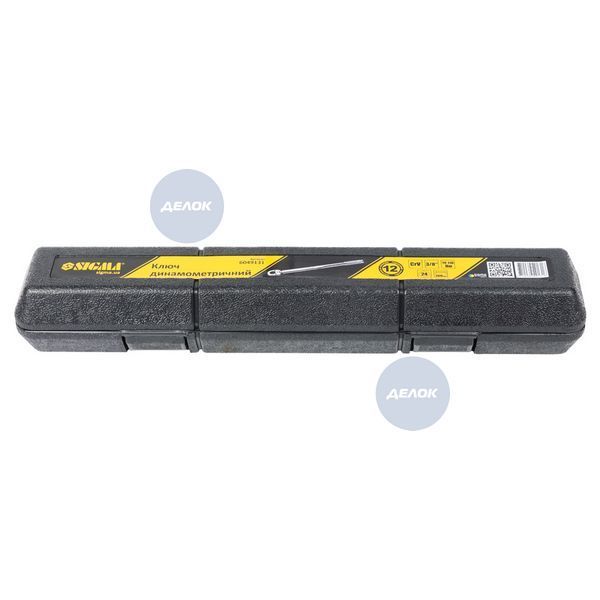Ключ динамометрический 3/8" 19-110Нм (кейс) SIGMA (6049131) 6049131 фото