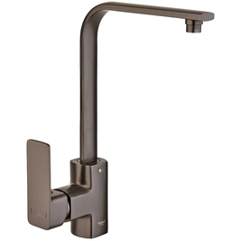 Змішувач для кухні Haiba Kubus 017 Graphite (HB4008) HB4008 фото