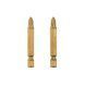 Комплект викруткових насадок, PH2, 1/4"&times;50 мм, Titanium, S2, 2 од., STORM VT-0233 фото 3