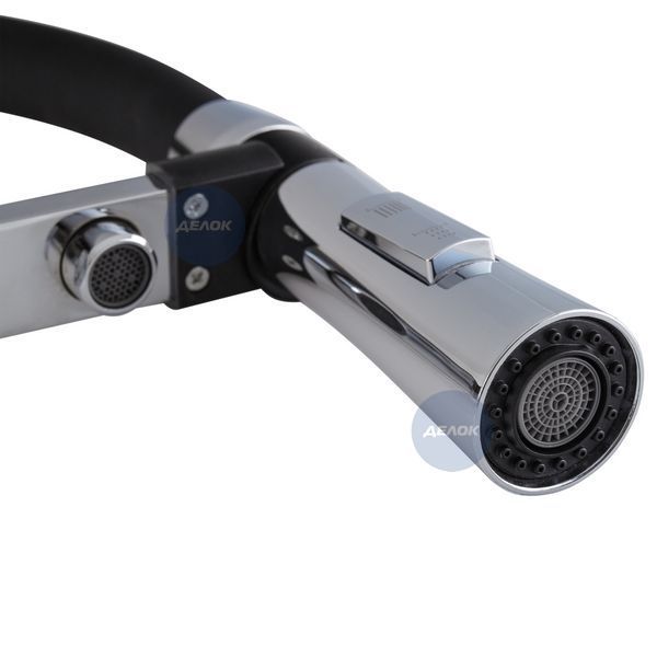 Змішувач для кухні Mixxus Premium Magnet 021 REFL.BLACK (MI6973) MI6973 фото