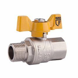 Кран кульовий Thermo Alliance Forte 3/4" ВЗ для газа (метелик) SF607G20 SD00010570 фото