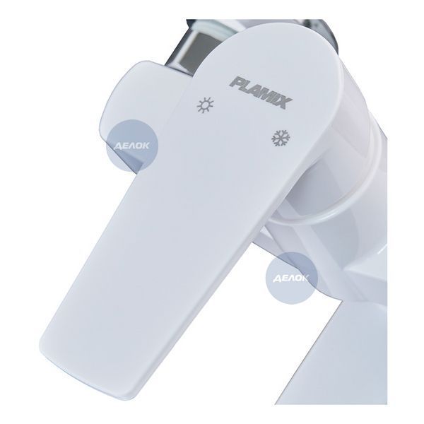 Змішувач для кухні Plamix Oscar-005 White (PM0644) PM0644 фото