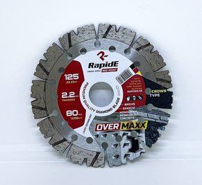Алмазний диск RapidE OVERMAXX 150mm (високо-армований залізобетон, монолітний бетон) НФ-00002828 фото