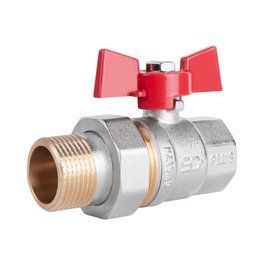 Кран кульовий "Американка" Thermo Alliance Standart 1" ВЗ прямий SD220NW25PN40 SD00021423 фото