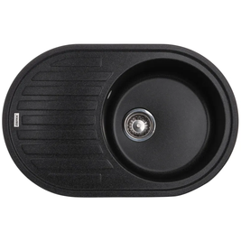 Мийка кухонна Zerix ZS-7750R-13 Графитная (ZX4561) ZX4561 фото