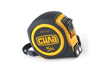 Рулетка обрезиненная с магнитом 5м*19мм СИЛА 500225 фото