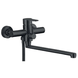 Змішувач для ванни Zerix DAX-006 (Euro) Black з нерж. сталі SUS304 (ZX4816) ZX4816 фото