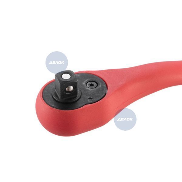 Рукоятка із храповим механізмом на 72 зуба 3/8" вигнута Cr-v(Professional) HT-2108 фото