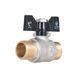 Кран кульовий Thermo Alliance Base 1/2" ЗЗ для води (метелик) SD606W15 SD00002817 фото 1