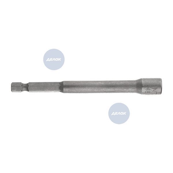 Комплект торцевих насадок до викруток H6, 1/4", 100 мм, уп. 10 шт. VT-0056 фото
