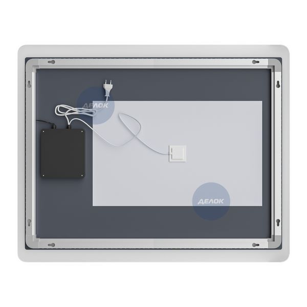 Дзеркало Mixxus Premium OLIVARY MR19-100x80-Reverse з Led Touch, Anti-fog, димером (3-6,5kK) (MP6629) MP6629 фото