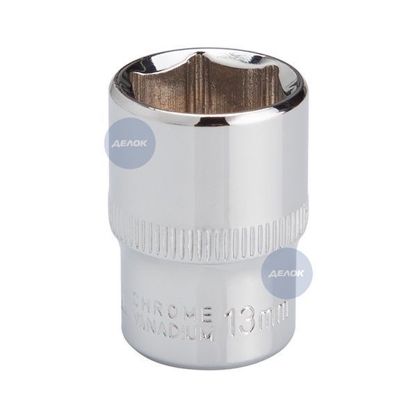 Головка шестигранна 1/4", 13&times;25 мм, Cr-V, STORM ET-0443 фото