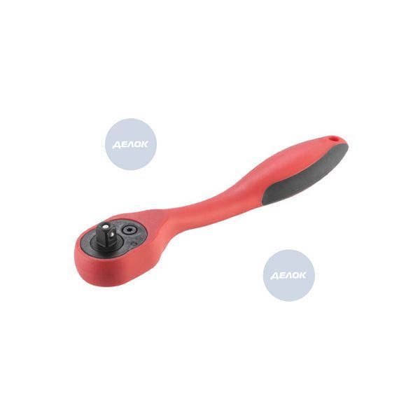 Рукоятка із храповим механізмом на 72 зуба 1/4" вигнута Cr-v(Professional) HT-2107 фото