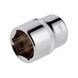 Головка шестигранна 1/4", 14&times;25 мм, Cr-V, STORM ET-0444 фото 1