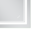 Дзеркало Mixxus Premium QUADRO MR20-80x60-Reverse з Led Touch, Anti-fog, димером, регулятором яскравості (MP6619) MP6619 фото 13