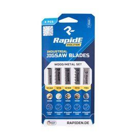 Набор полотен (дерево) для лобзика Rapide 5pcs НФ-00000421 фото