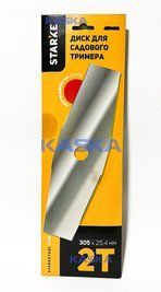 Диск STARKE 8014 305mm*25.4*2T НЕРЖАВІЮЧА СТАЛЬ для садового тримера (бензокоси) без твердосплавих напаєк НФ-00002174 фото