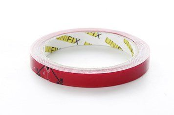 Лента клейкая пено-акриловая 1мм*12мм*2м UNIFIX PA-1122 фото