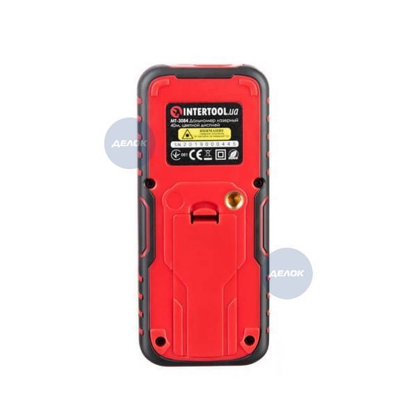 Далекомір лазерний 40 м, INTERTOOL MT-3084 MT-3084 фото