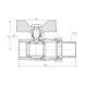 Кран кульовий "Американка" Thermo Alliance Forte 3/4" прямий SF220W20 SD00017968 фото 2