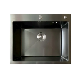 Мийка Mixxus MH5843 Micro Decor Graphite (3.0/0.8) з нерж. сталі (колір графіт) (MI8217) MI8217 фото