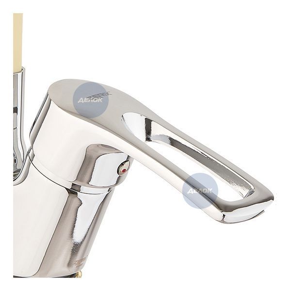 Кухонний змішувач із силіконовим виливом Zerix YUB 181 Reflector Ivory (ZX4976) ZX4976 фото