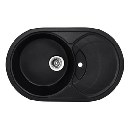 Мийка кухонна HAIBA HB8310-G226 BLACK 780x500x220 (HB0975) HB0975 фото