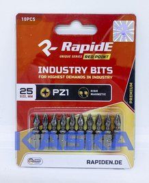 Біта PREMIUM RapidE RED POINT PZ1-25mm НФ-00001443 фото