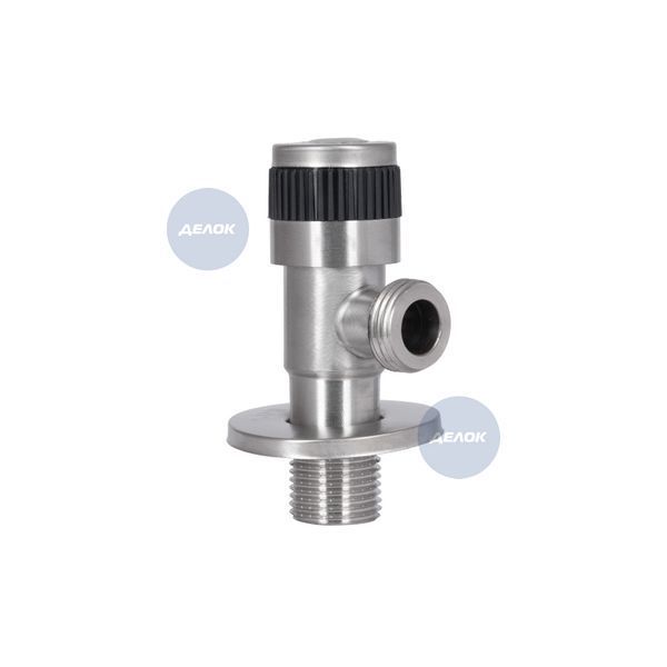Кран кутовий Thermo Alliance Standart 1/2"ЗЗ нерж., з керам. буксою TAS345W1515SS SD00053548 фото