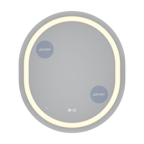 Дзеркало Mixxus Premium ELLIPSE MV05-80x70-Reverse з Led Touch, Anti-fog, димером (3-6,5kK) (MP6643) MP6643 фото