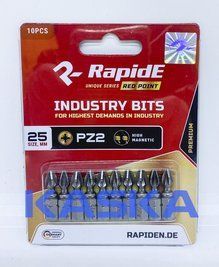 Біта PREMIUM RapidE RED POINT PZ2-25mm НФ-00001445 фото