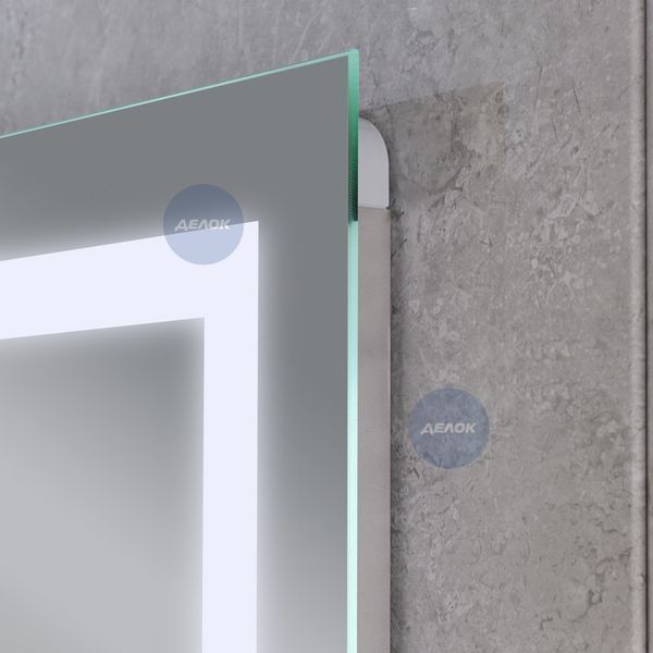 Дзеркало Mixxus TALL MR08-80x60-Reverse з Led Touch, Anti-fog, димером, регулятором яскравості (MI6659) MI6659 фото